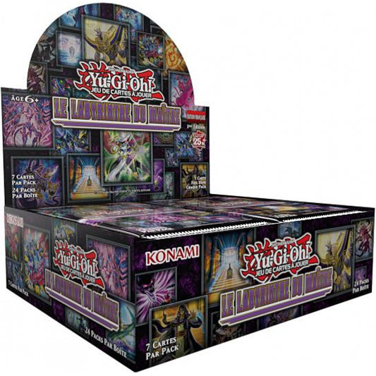 Yu-Gi-Oh! - Boite de Boosters Français - Display de 24 boosters - Le Labyrinthe du Maître TOYS EMPIRE