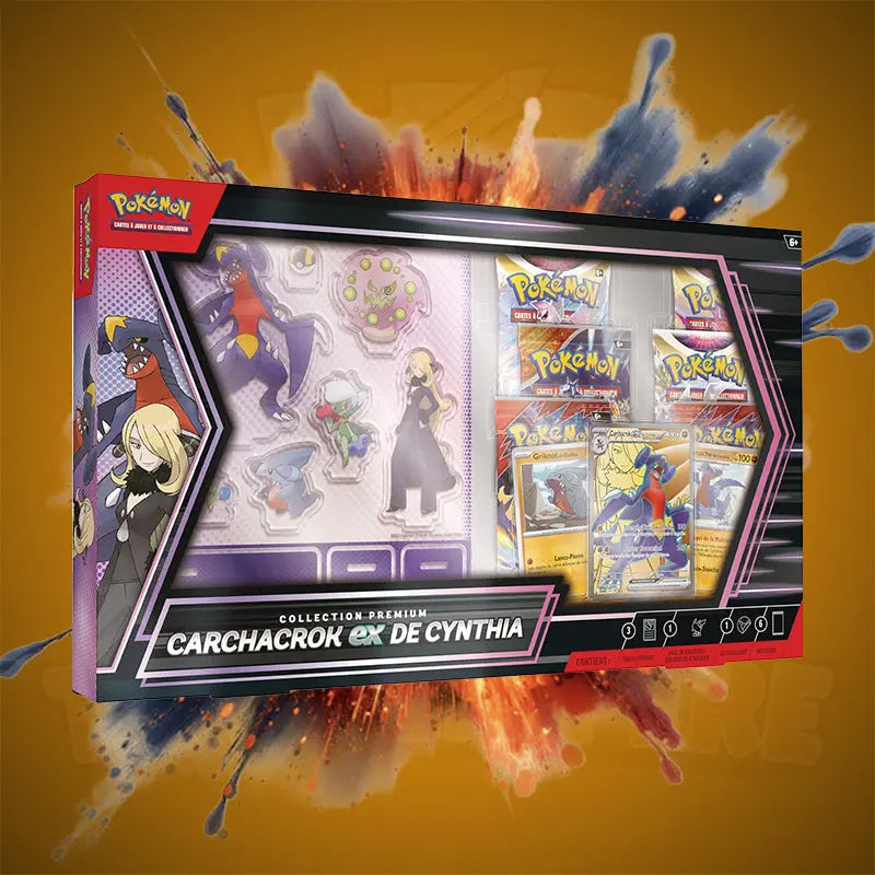Carchacrok EX de Cynthia - Premium Collection - FR TOYS EMPIRE