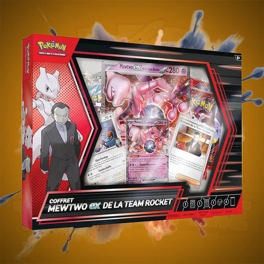 Coffret Mewtwo EX de la Team Rocket - FR TOYS EMPIRE