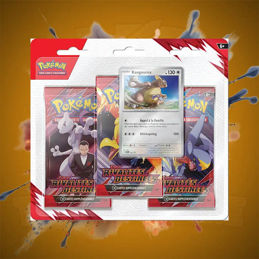 PACK BLISTER DE 3 BOOSTERS EV10 RIVALITÉS DESTINÉES (1 BOOSTER ALÉATOIRE) - FR TOYS EMPIRE