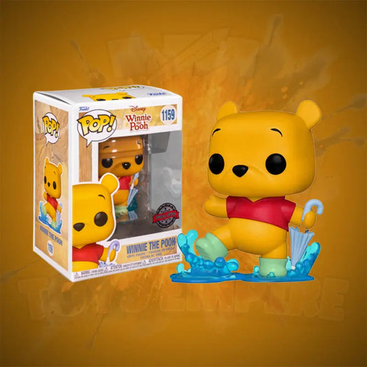 WINNIE L'OURSON - POP Disney N° 1159 - Winnie L'Ourson sous la Pluie TOYS EMPIRE